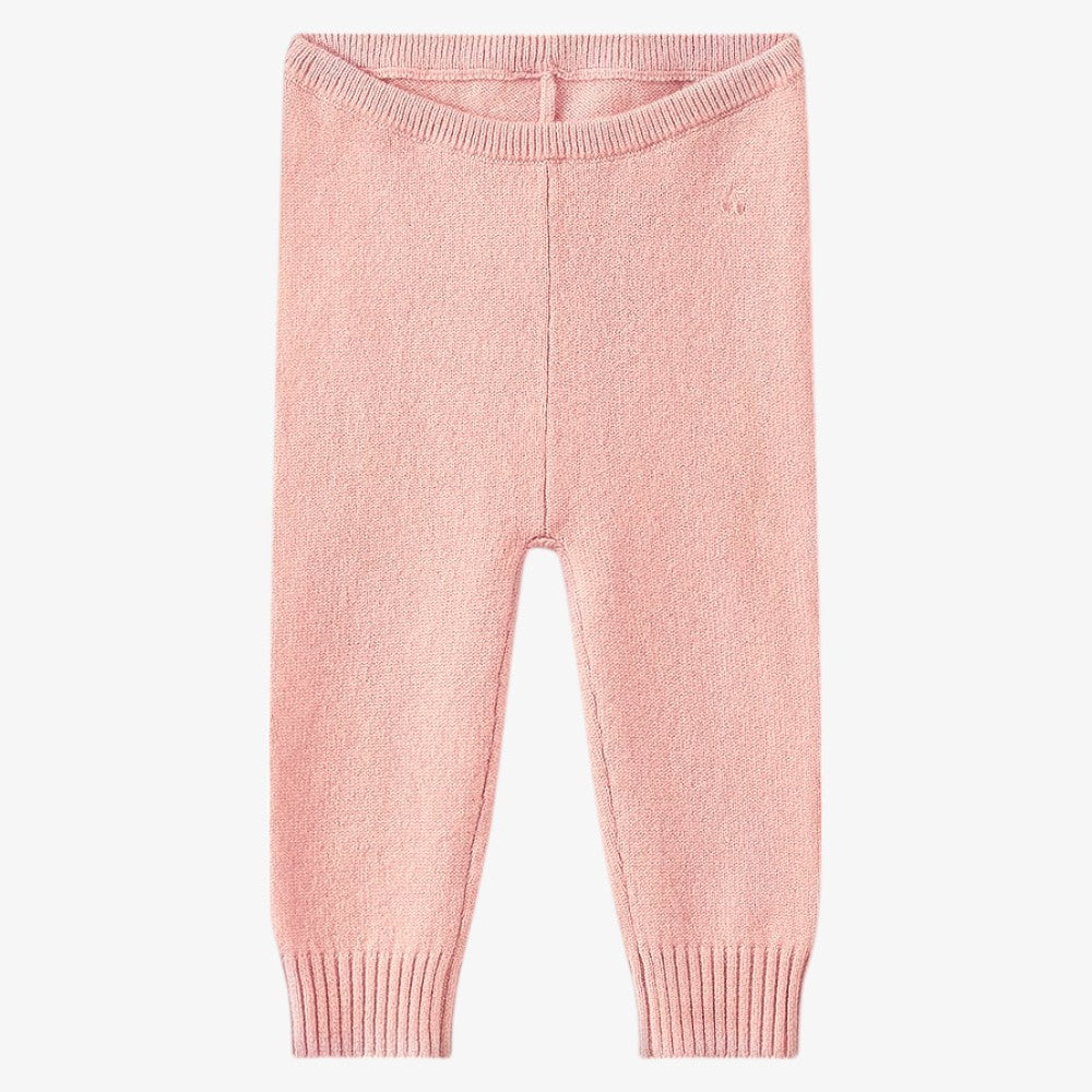 Knit Leggings - Faded Pink