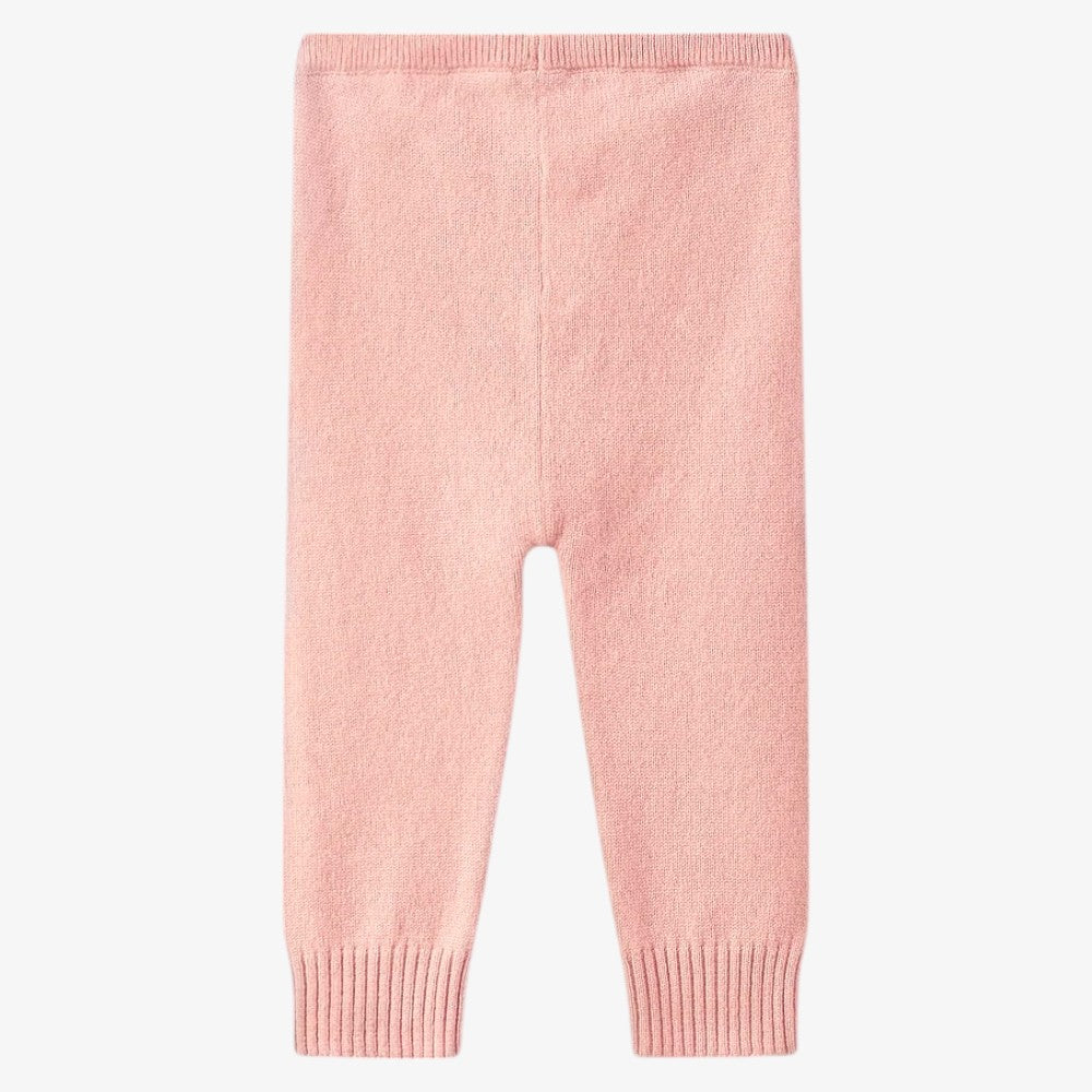 Knit Leggings - Faded Pink
