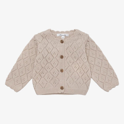 Perry Knit Cardigan - Beige