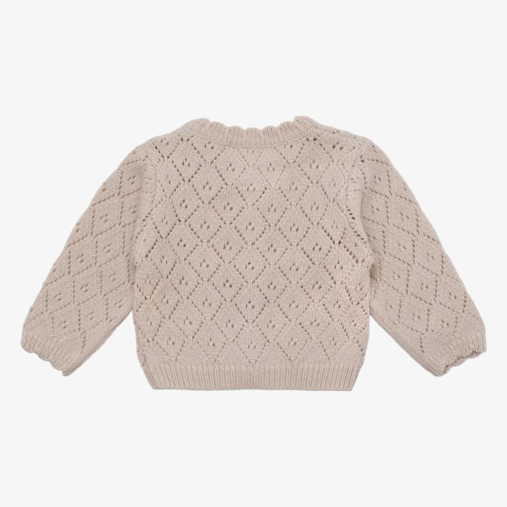 Perry Knit Cardigan - Beige