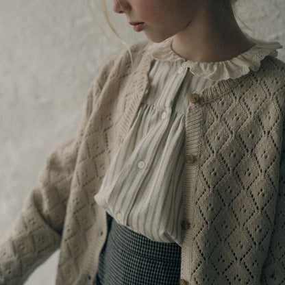 Perry Knit Cardigan - Beige