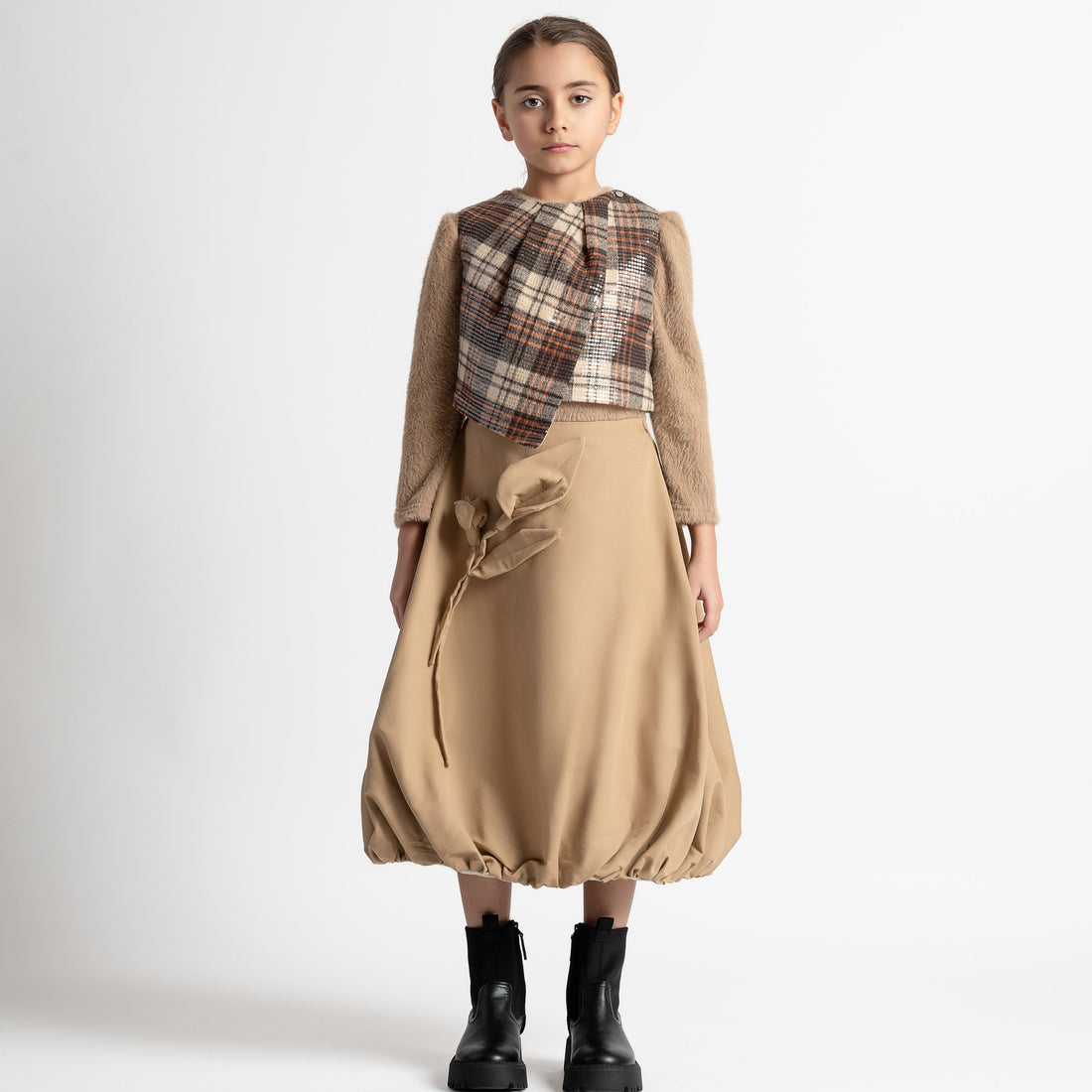 Pervinca Vest - Brown