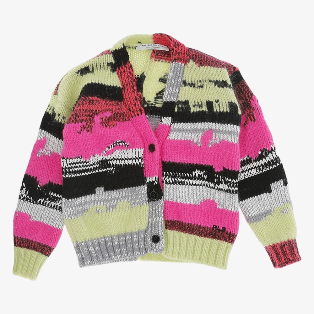 Knit Cardigan - Multicolor