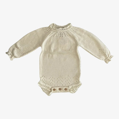 Knit Romper - Ivory
