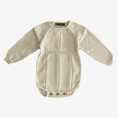 Knit Romper - Ivory