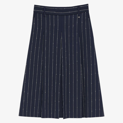 Line Skirt - Blue &amp; White