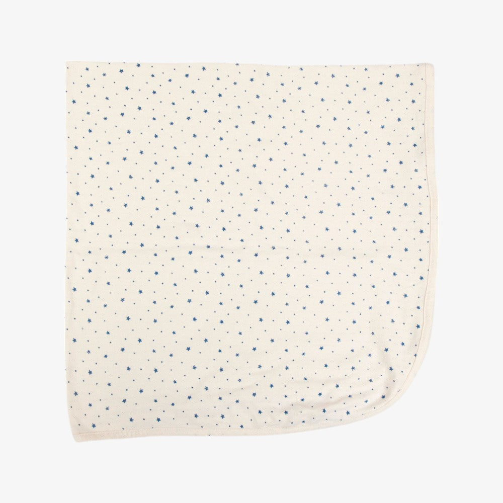 Pointelle Blanket - Stars Swan