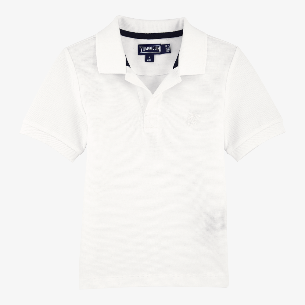 Vilebrequin Pique Polo T-Shirt - White
