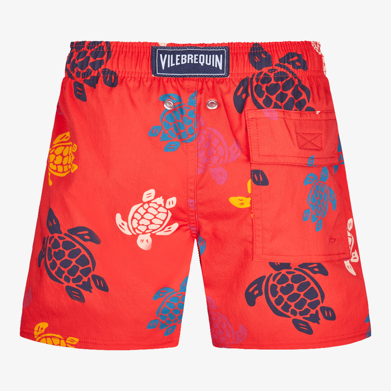 Printed Turtles Swim Shorts - Multi