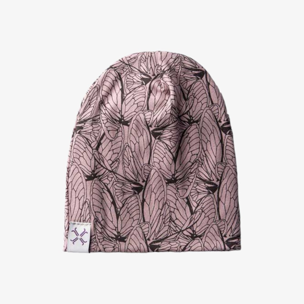 Butterfly Beanie - Mauve