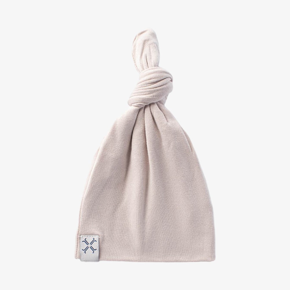 Knot Beanie - Sand