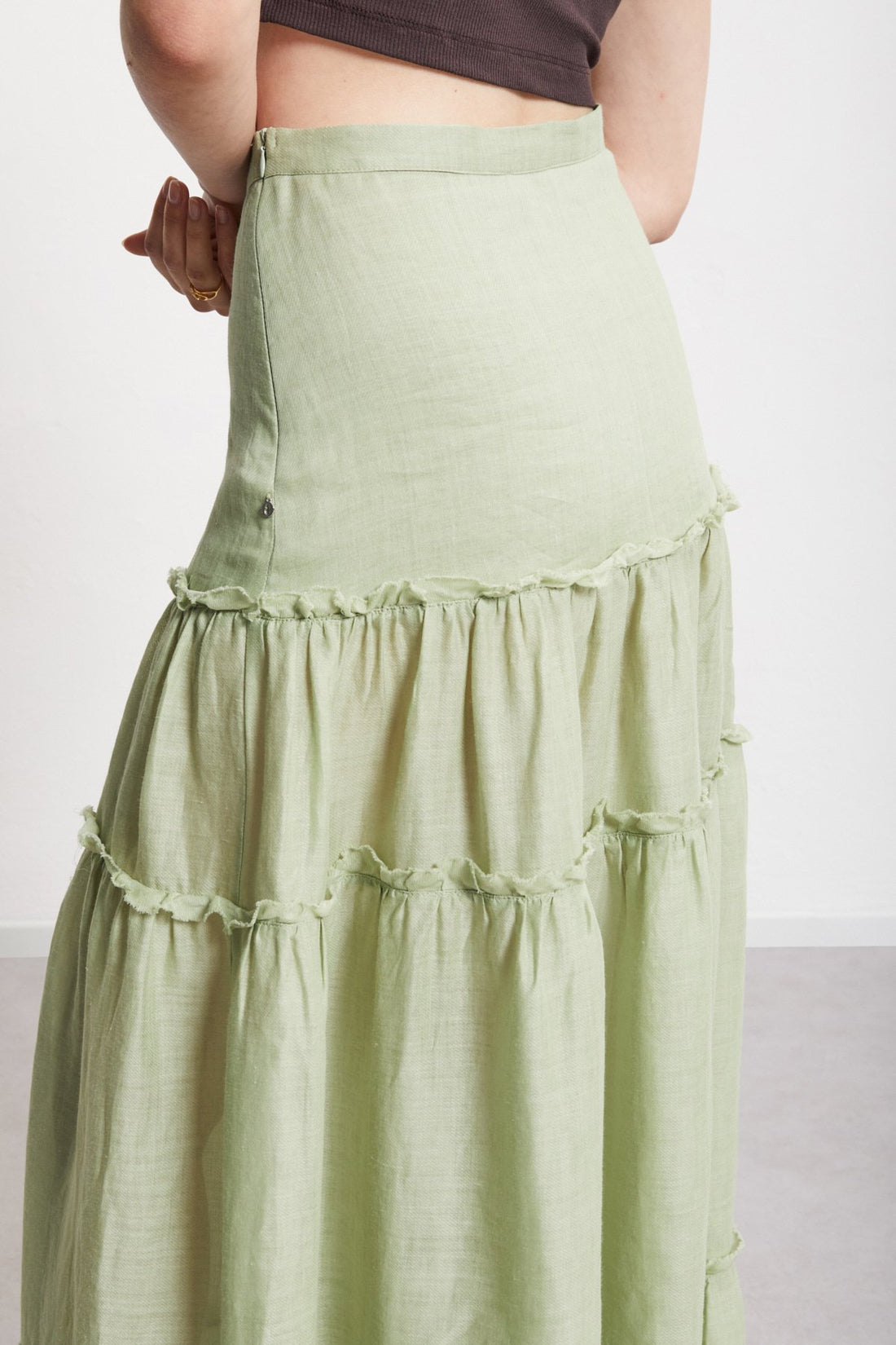 Gathered Skirt - Tiglio