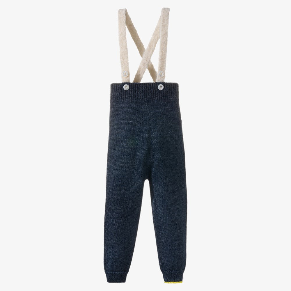 Elf Suspender Pants - Navy Blue