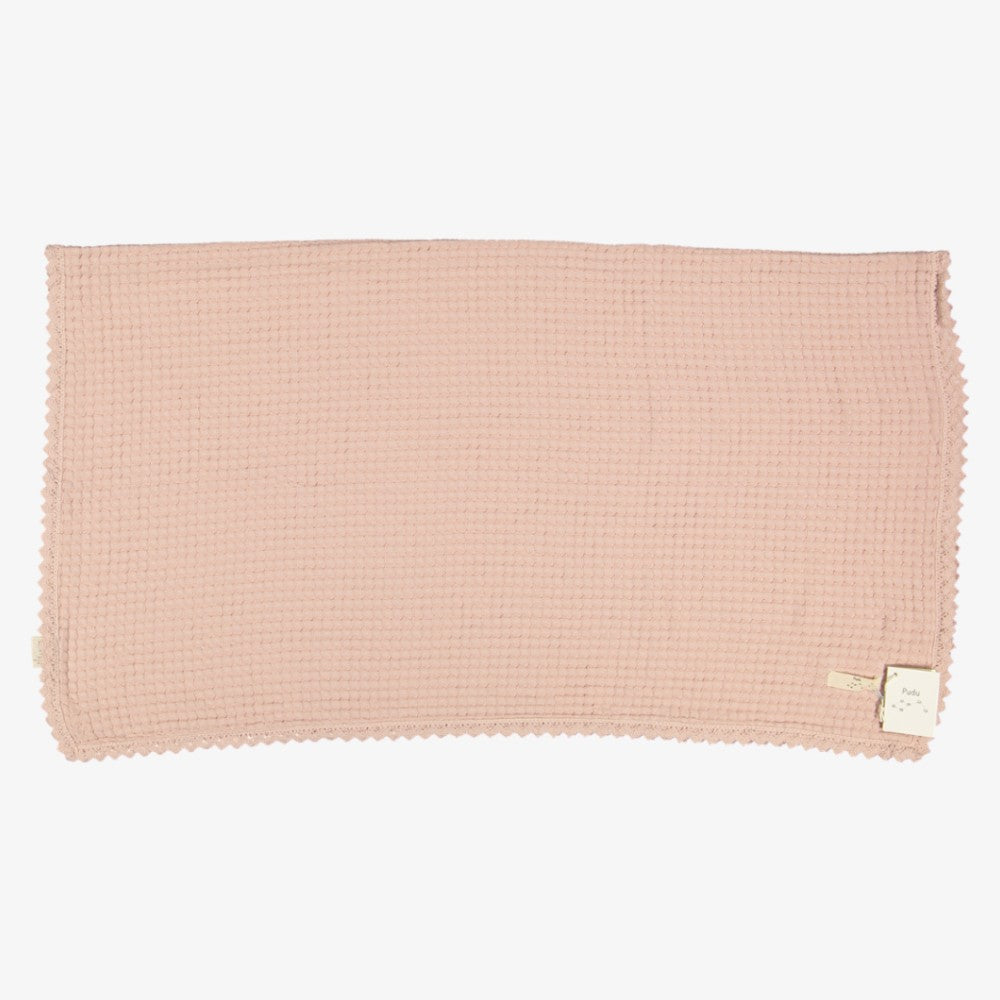 Waffle Blanket - Pink