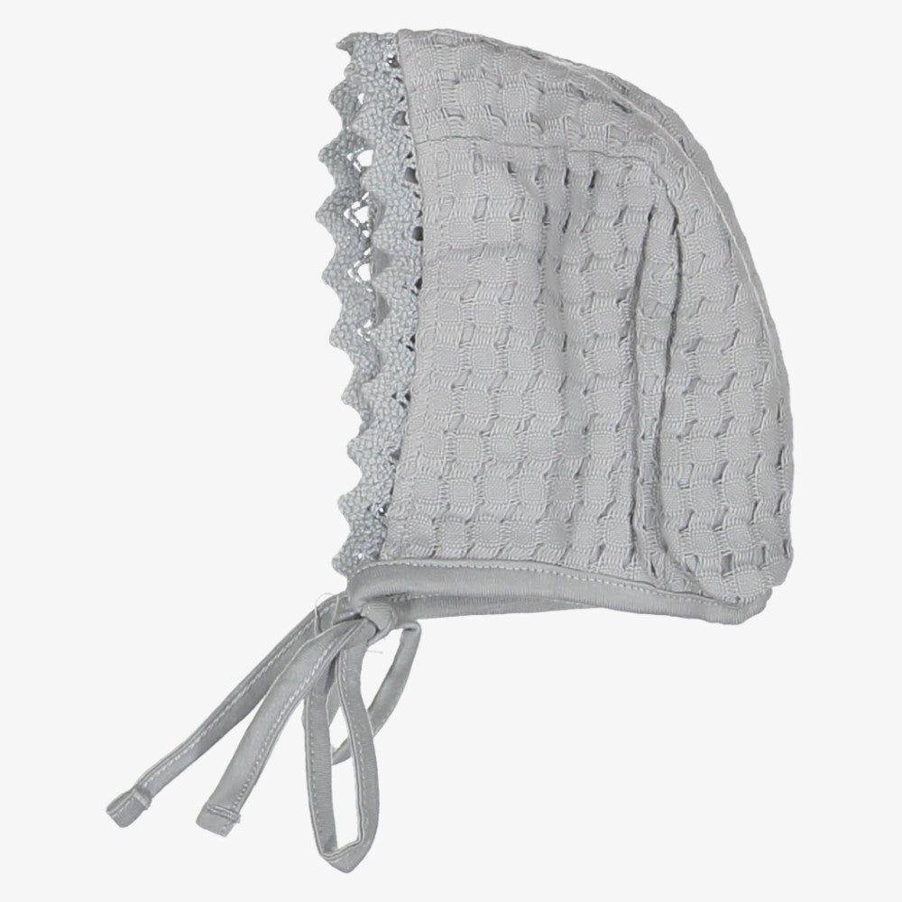 Waffle Bonnet - Blue