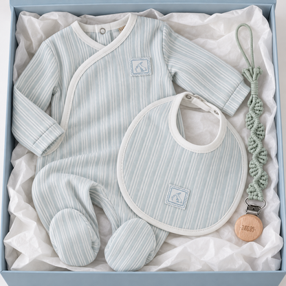 Stripe Snuggle - Blue