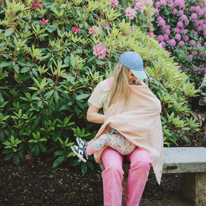 Muslin Nursing Cover - Fog