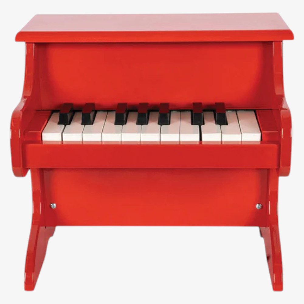 Wooden Piano - Red