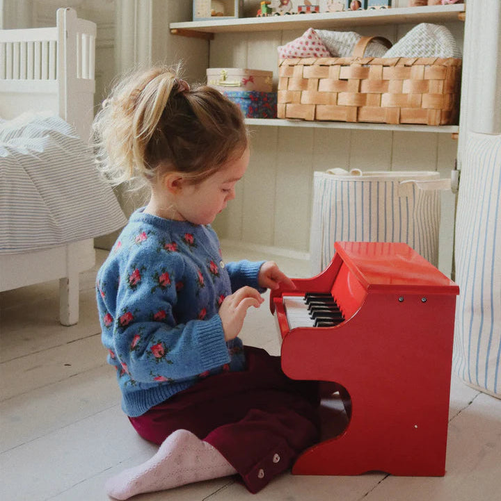Wooden Piano - Red