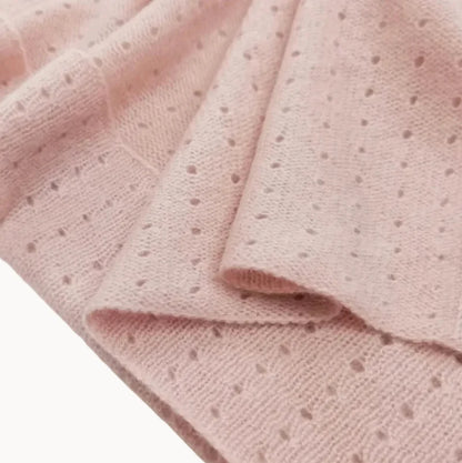 Cashmere Blanket - Dusty Rose