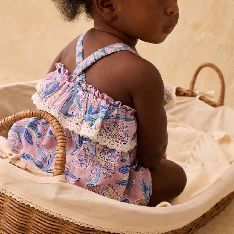 Ruffle Bloomer - Lilac