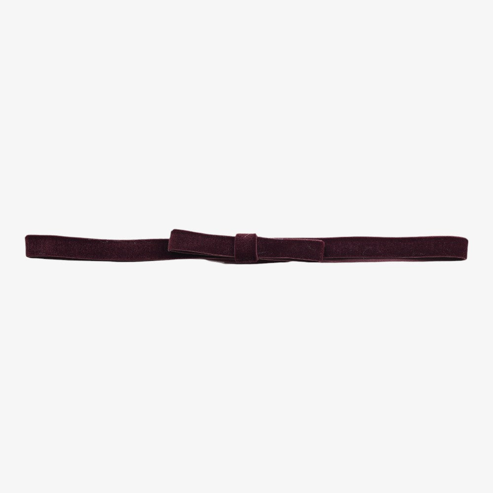 Velvet Headband - Midnight Purple