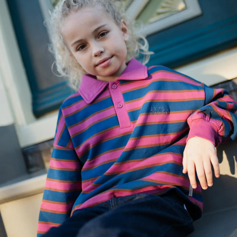 Polo Sweater - Stripe