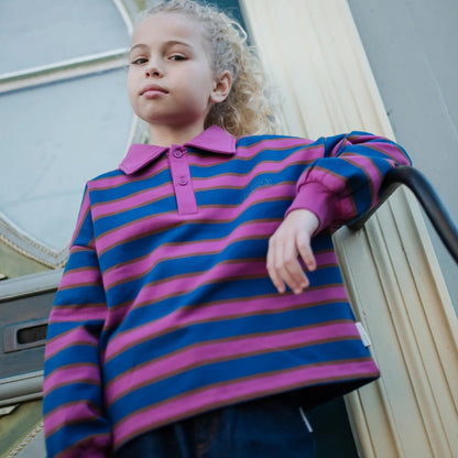 Polo Sweater - Stripe