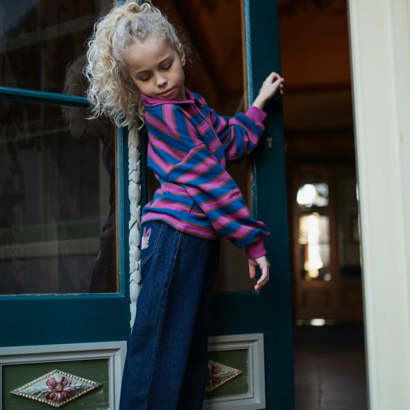 Polo Sweater - Stripe