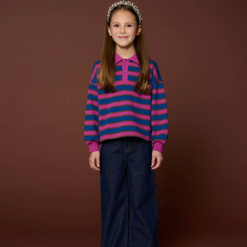 Polo Sweater - Stripe