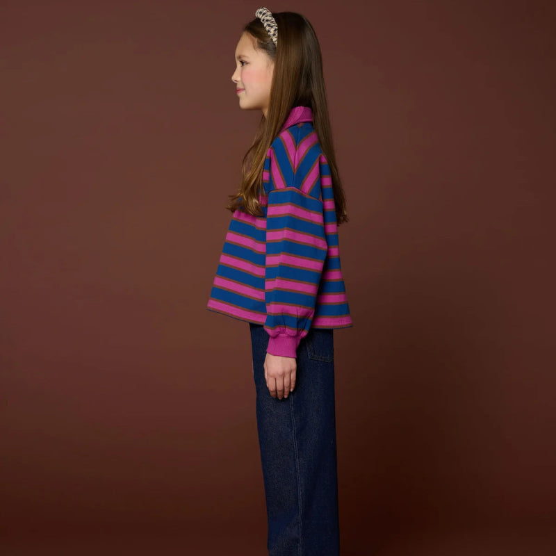 Polo Sweater - Stripe