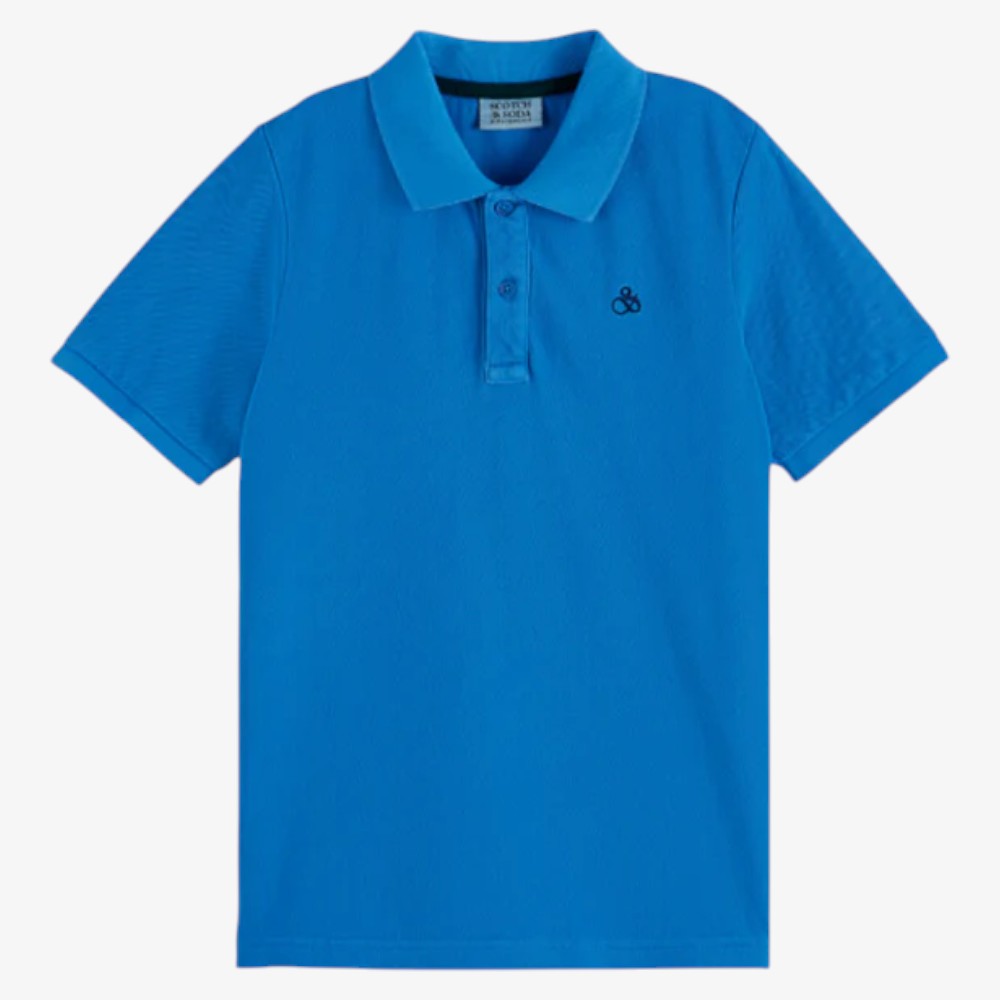 Pique Polo - League Blue