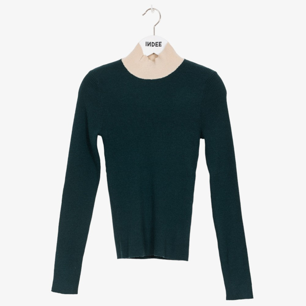 Rapper Turtleneck - Forest Green