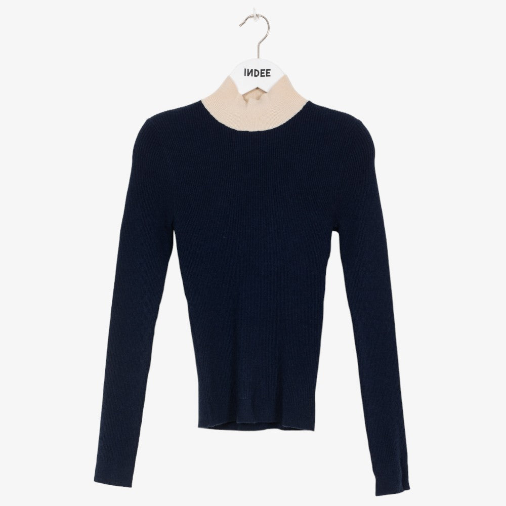 Rapper Turtleneck - Navy