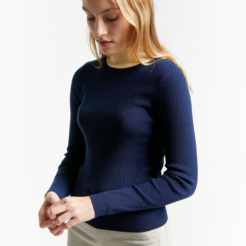 Rapper Turtleneck - Navy