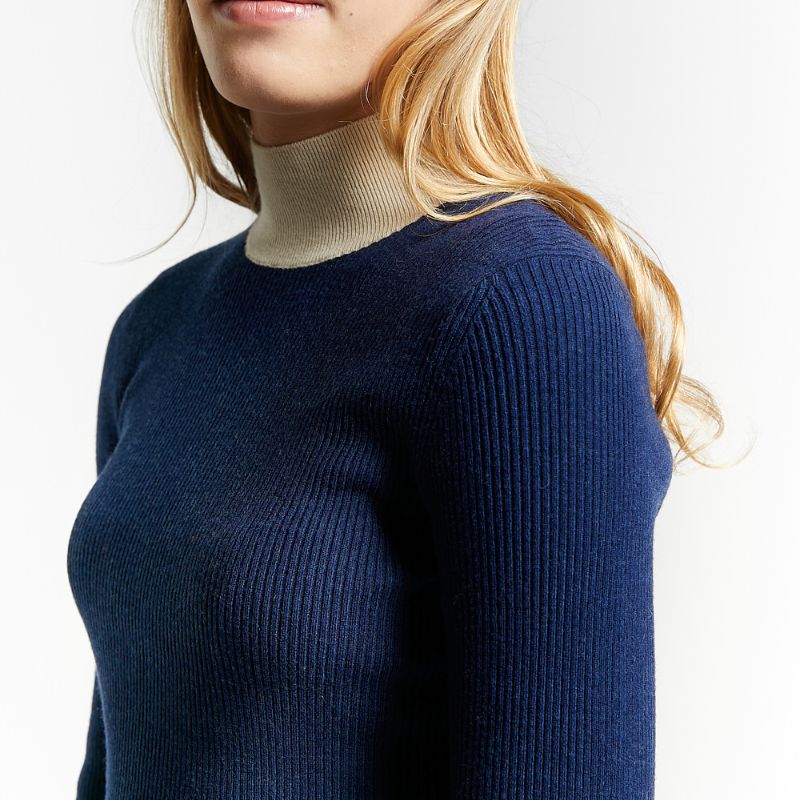 Rapper Turtleneck - Navy