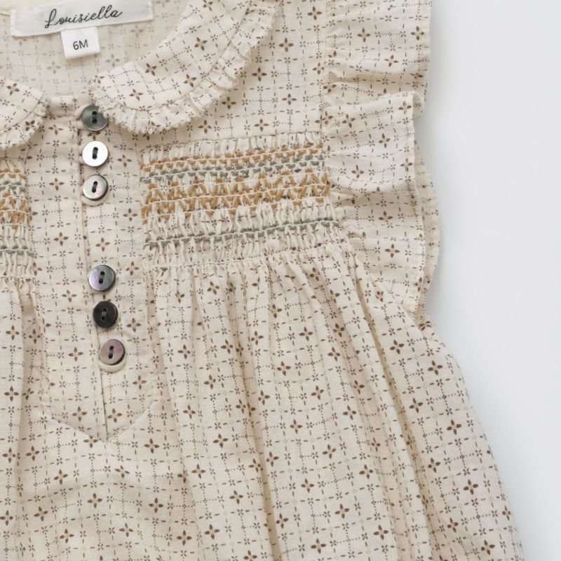 Ravenna Romper - Vintage Brown