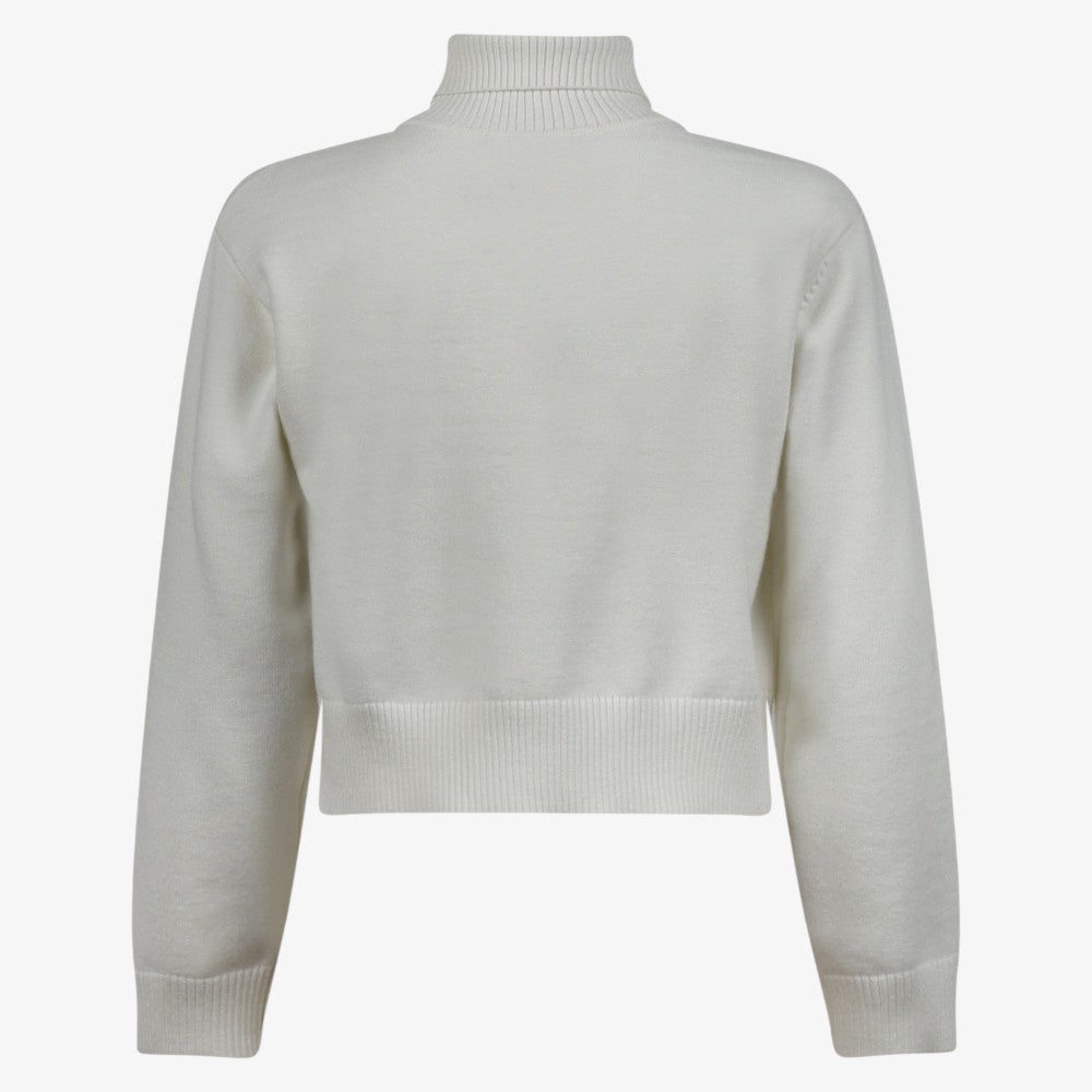 Logo Turtleneck - Offwhite
