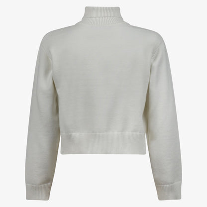 Logo Turtleneck - Offwhite