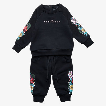 Borgim Sweatshirt And Sweatpants - Black