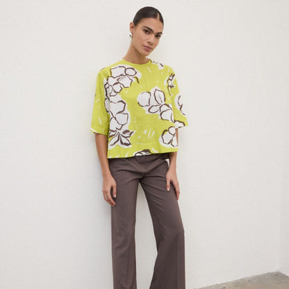 Printed Shirt - Yellow