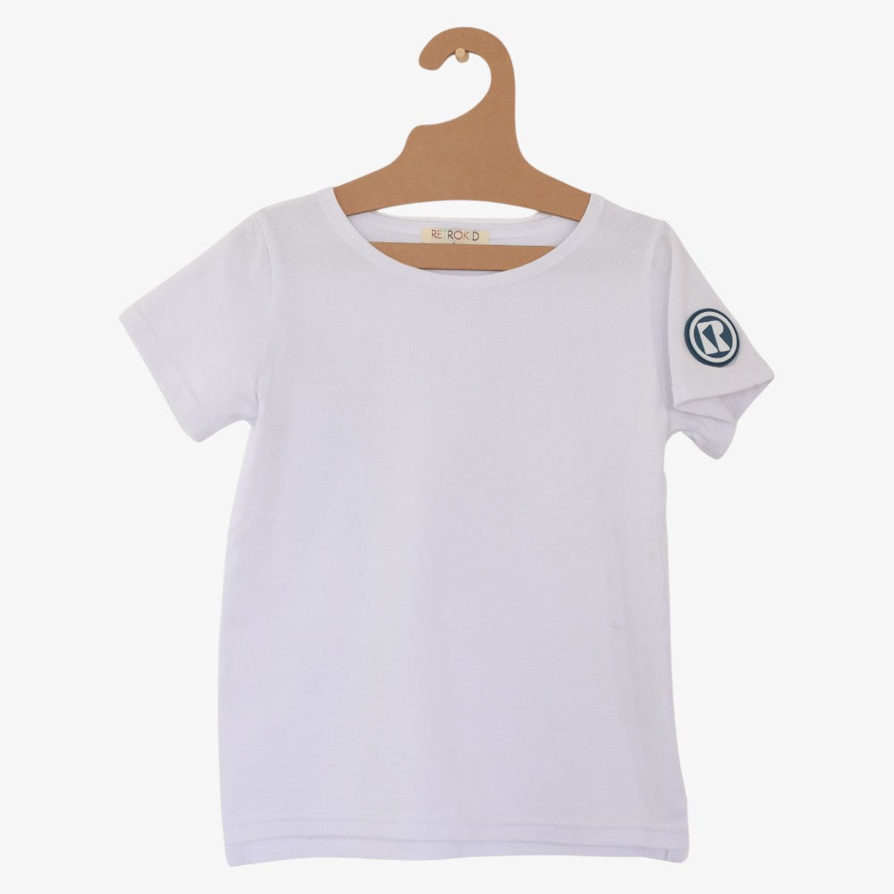 Logo SS Tee - White