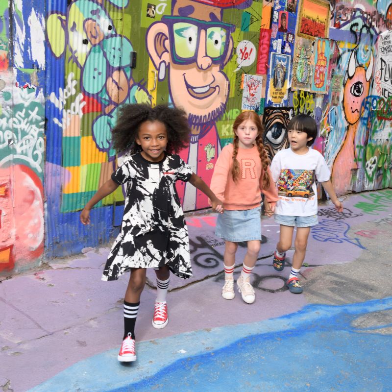 Mila Dress - Black &amp; White