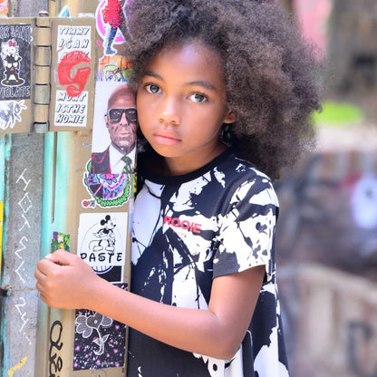 Mila Dress - Black &amp; White