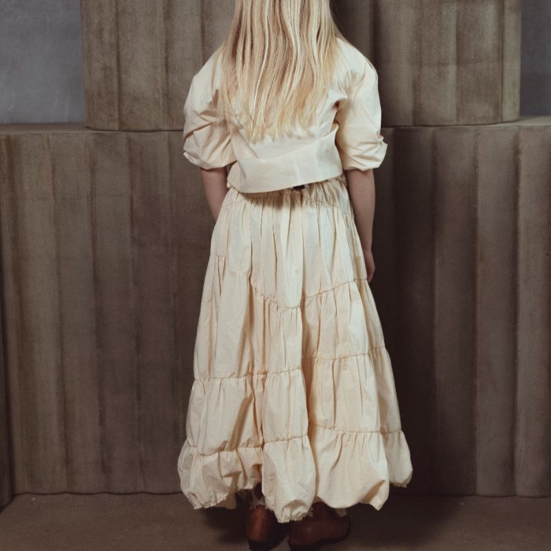 Rose Skirt - Butter Yellow