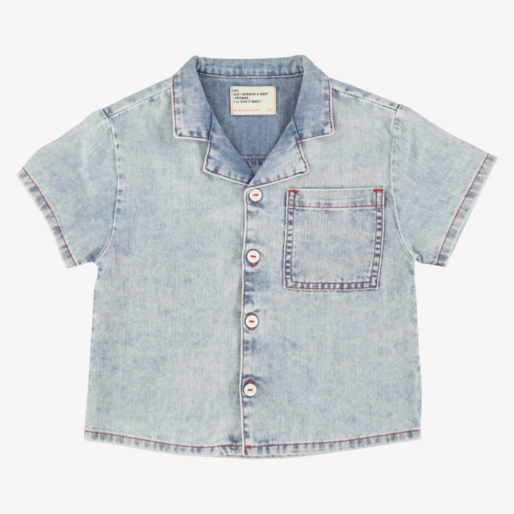 Hawaiian Shirt - Denim