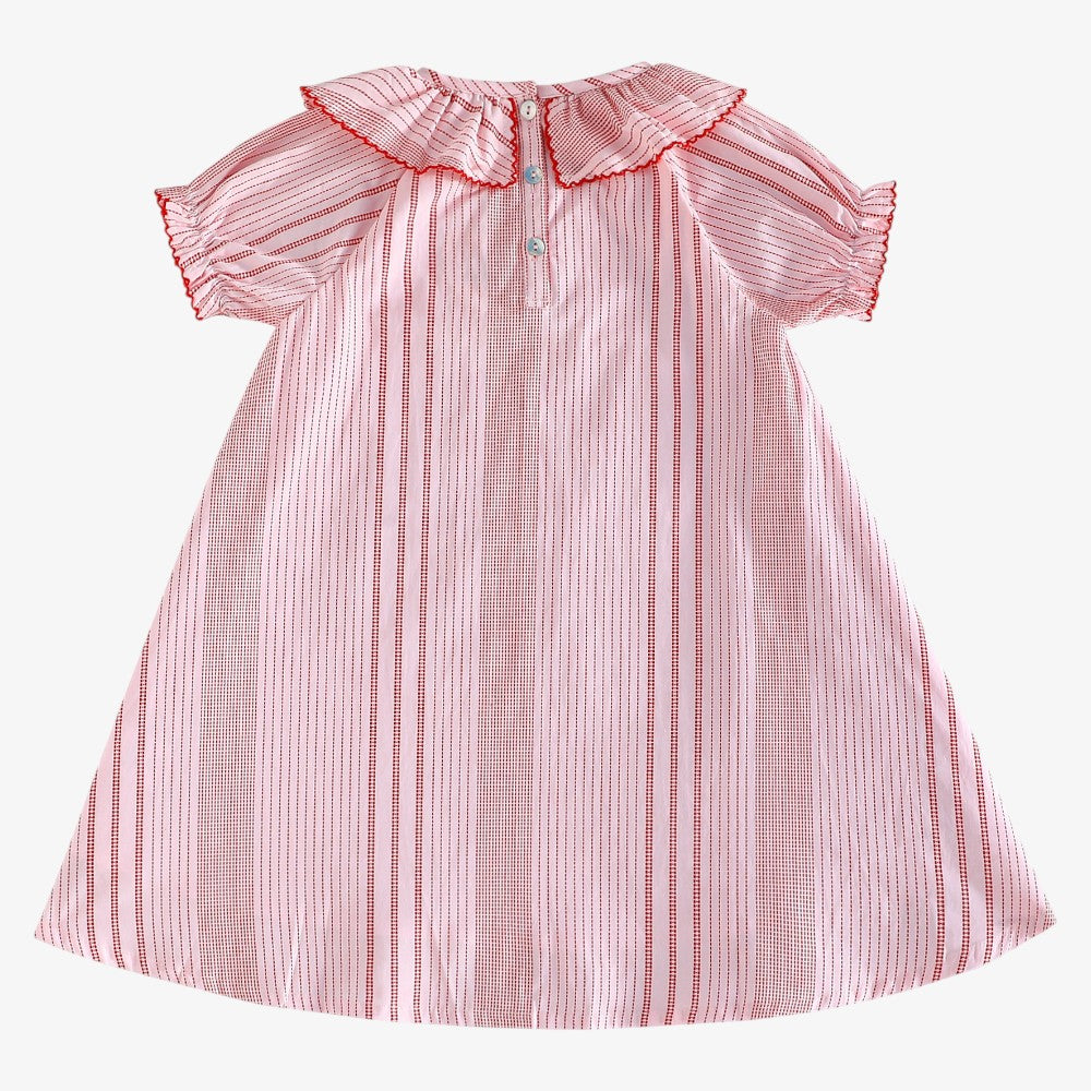 Rosie Print Short Sleeve Dress - Pink