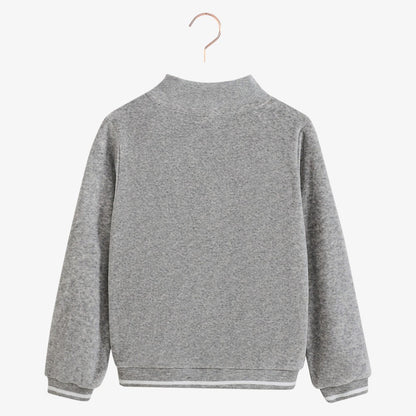 Reese Zipper Sweat - Grey