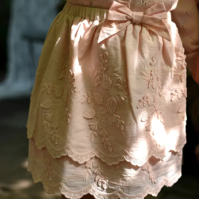 Mia Top And Skirt - Pink