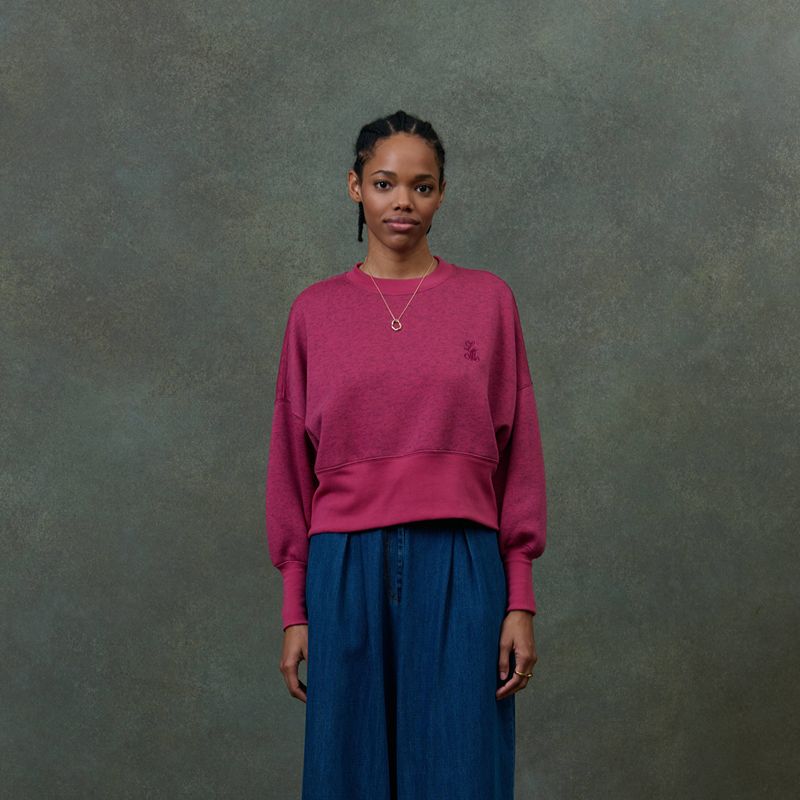 Estelle Sweatshirt - Raspberry